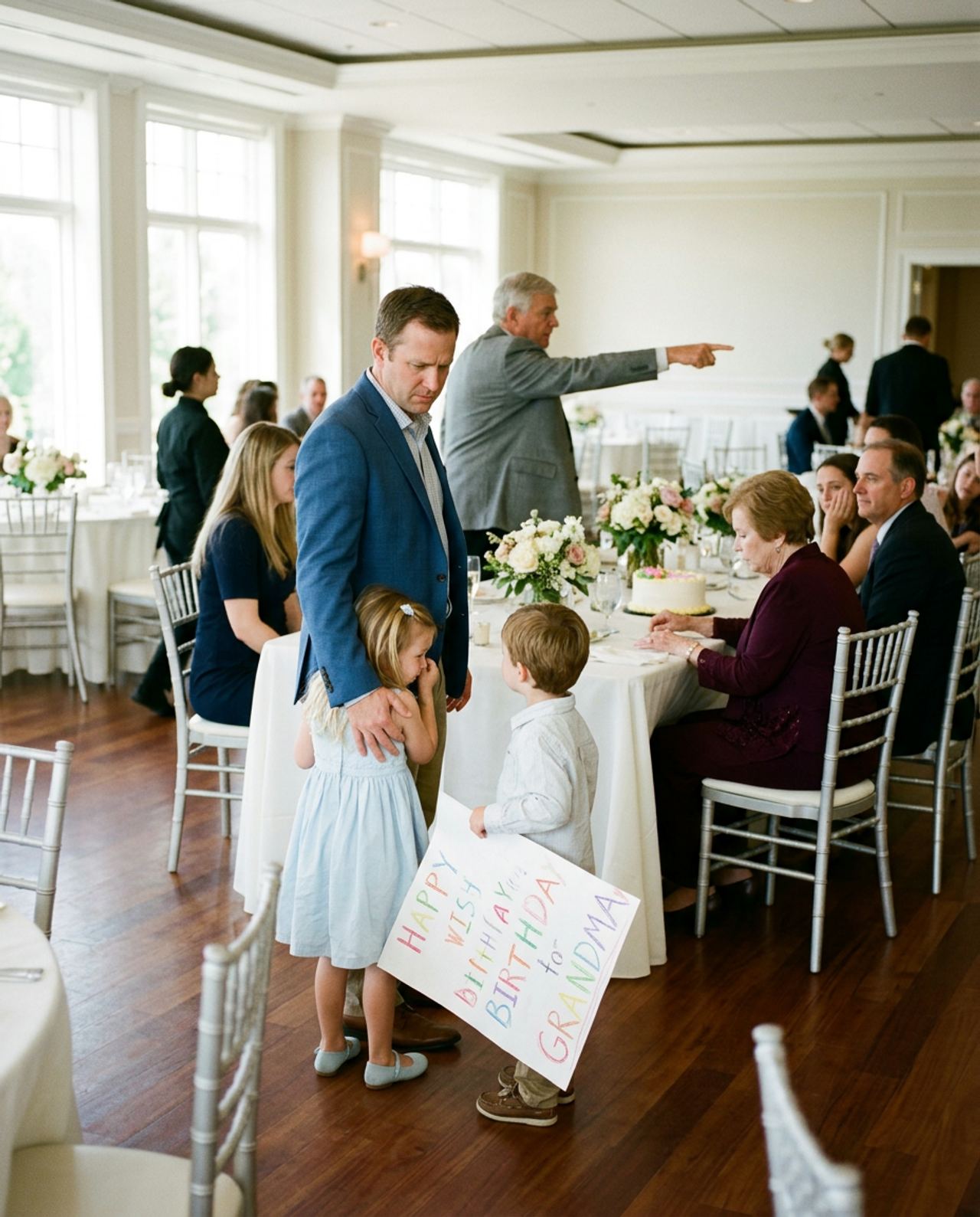 He Paid For Mom’s 70th, Then His Kids Were Sent To The Flowerpots