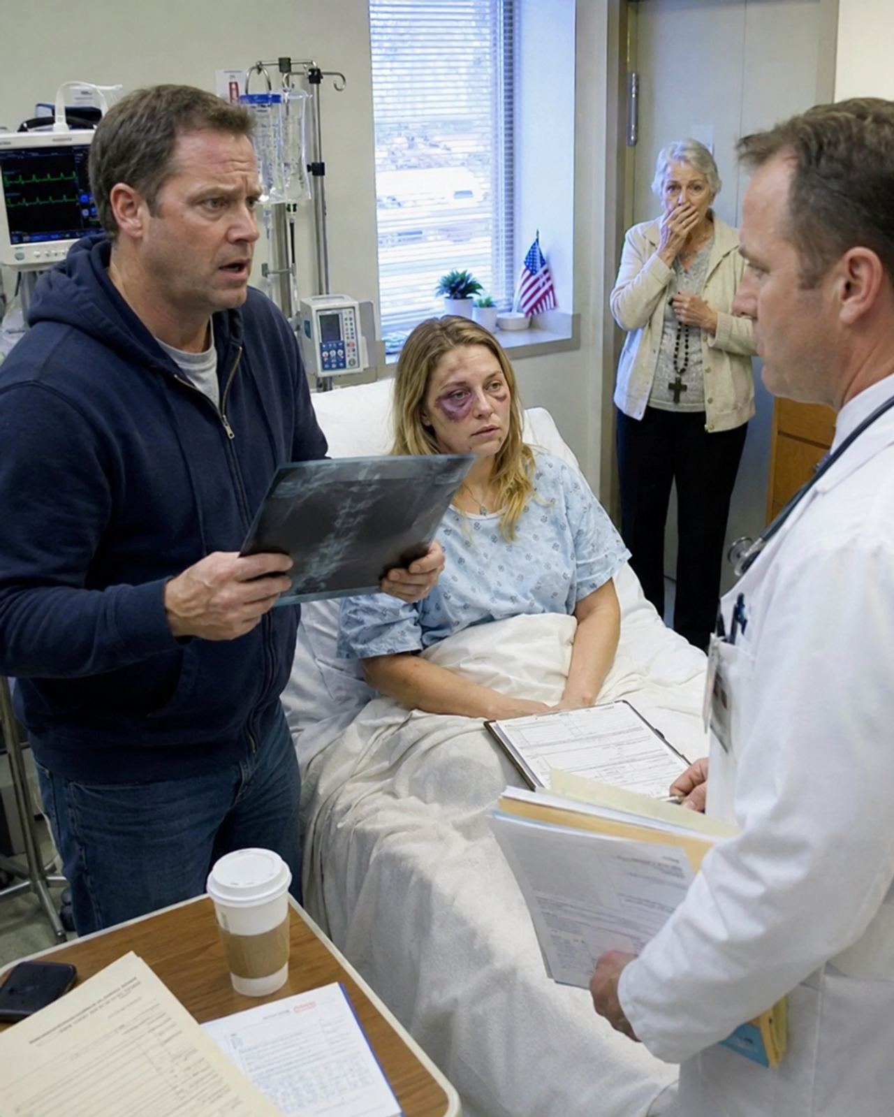 Her Husband Lied About The Fall. Then The X-Ray Exposed Everything