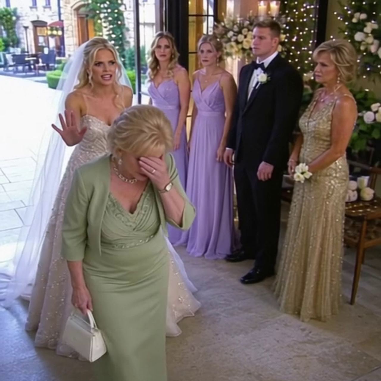 I flew fourteen hours to my only son’s wedding, but at the venue, his bride
