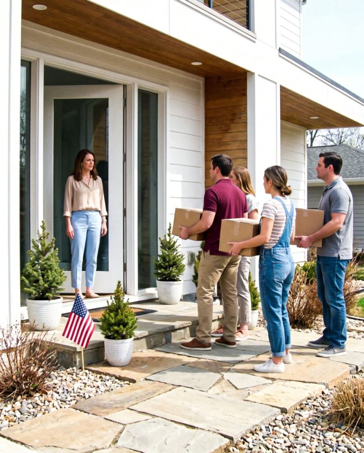 I secretly bought my dream house worth $1 million after 6 years of hard work. On moving day, I saw my sister’s husband a