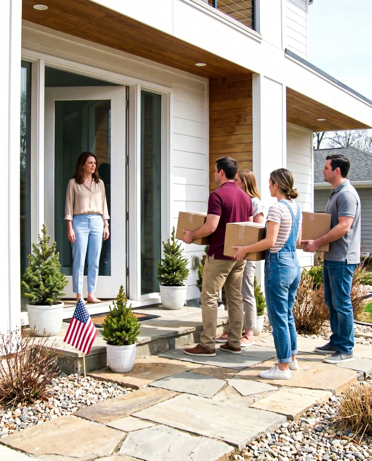 I secretly bought my dream house worth $1 million after 6 years of hard work. On moving day, I saw my sister’s husband a