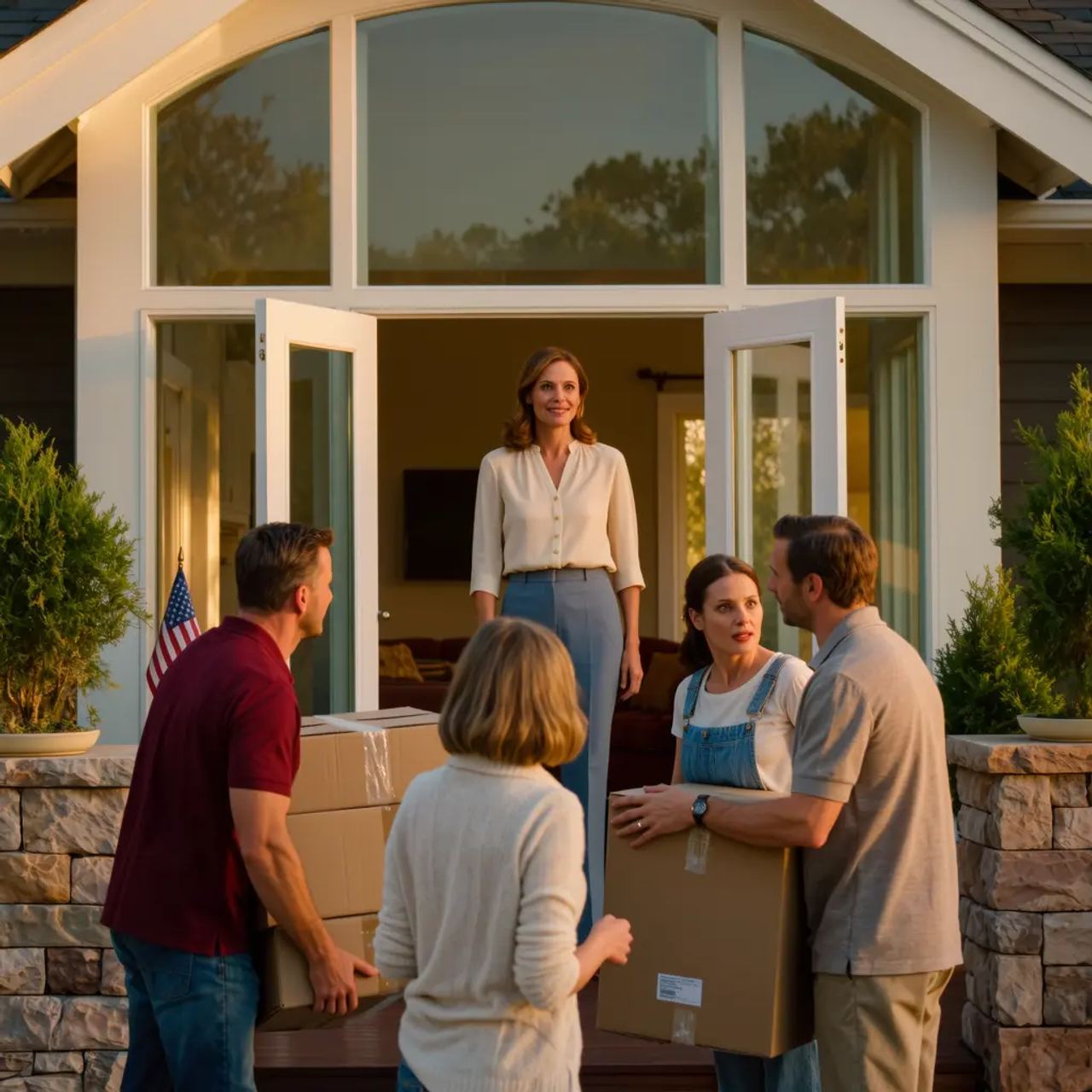 I secretly bought my dream house worth $1 million after 6 years of hard work. On moving day, I saw my sister’s husband a