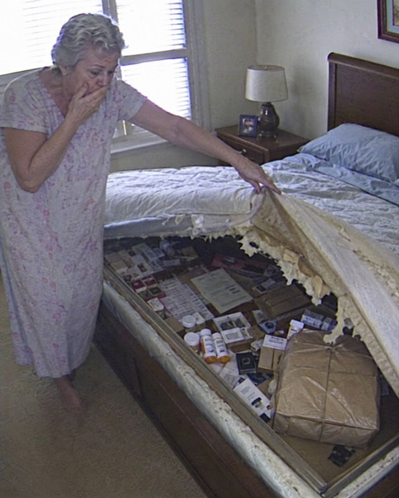 I washed the sheets seven times and still the strange smell of my husband wouldn’t go away… but when I tore the mattress