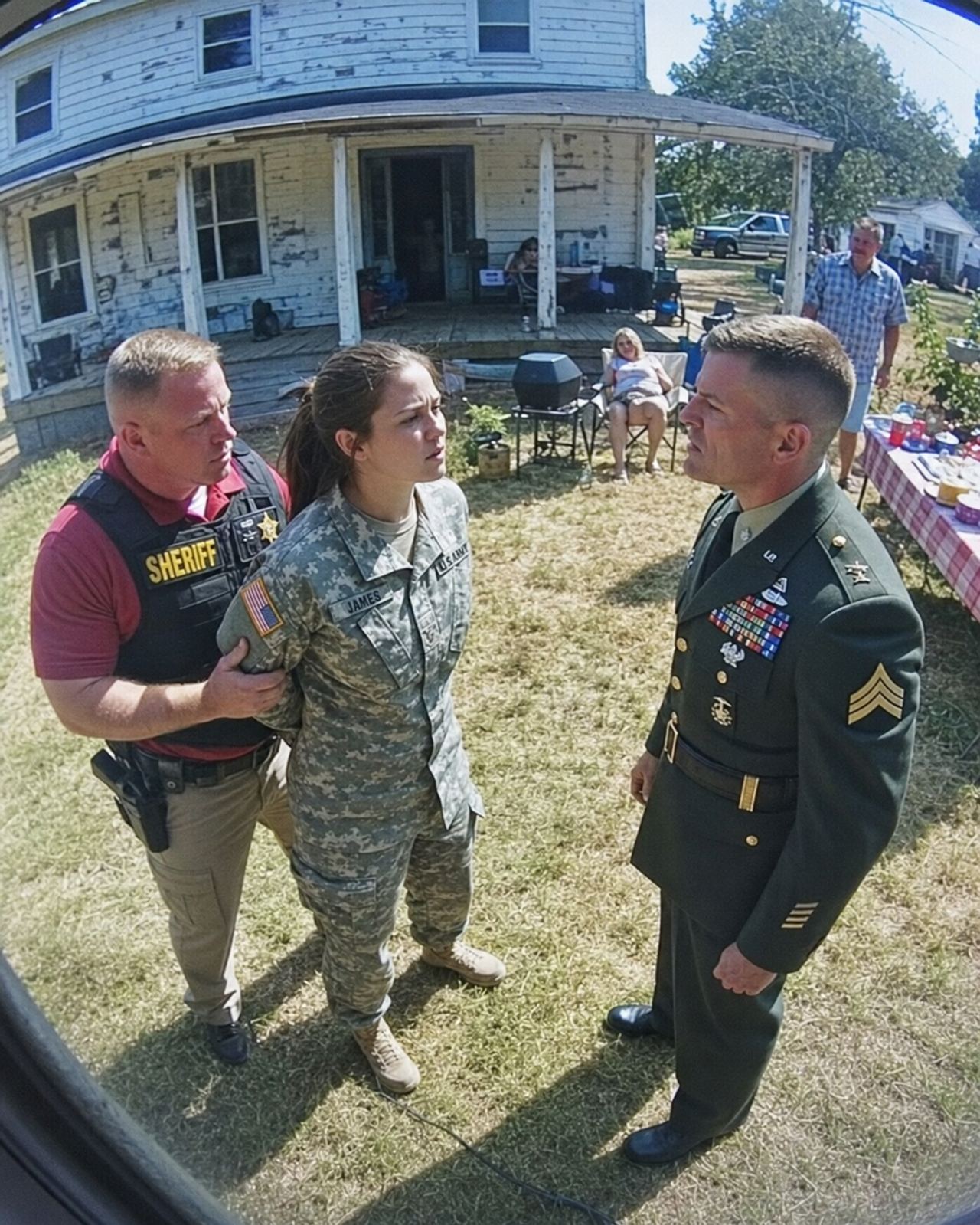 My Cousin Handcuffed Me at the Family BBQ to Prove I Was Nobody—Then Soldiers Arrived Calling Me General Klein
