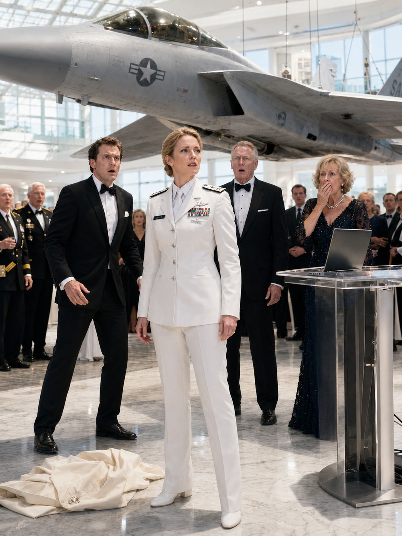 My Husband Grabbed My Jacket And Told Me To Stop Embarrassing Him In Front Of The Guests. So I Slipped Out Of It And Wal