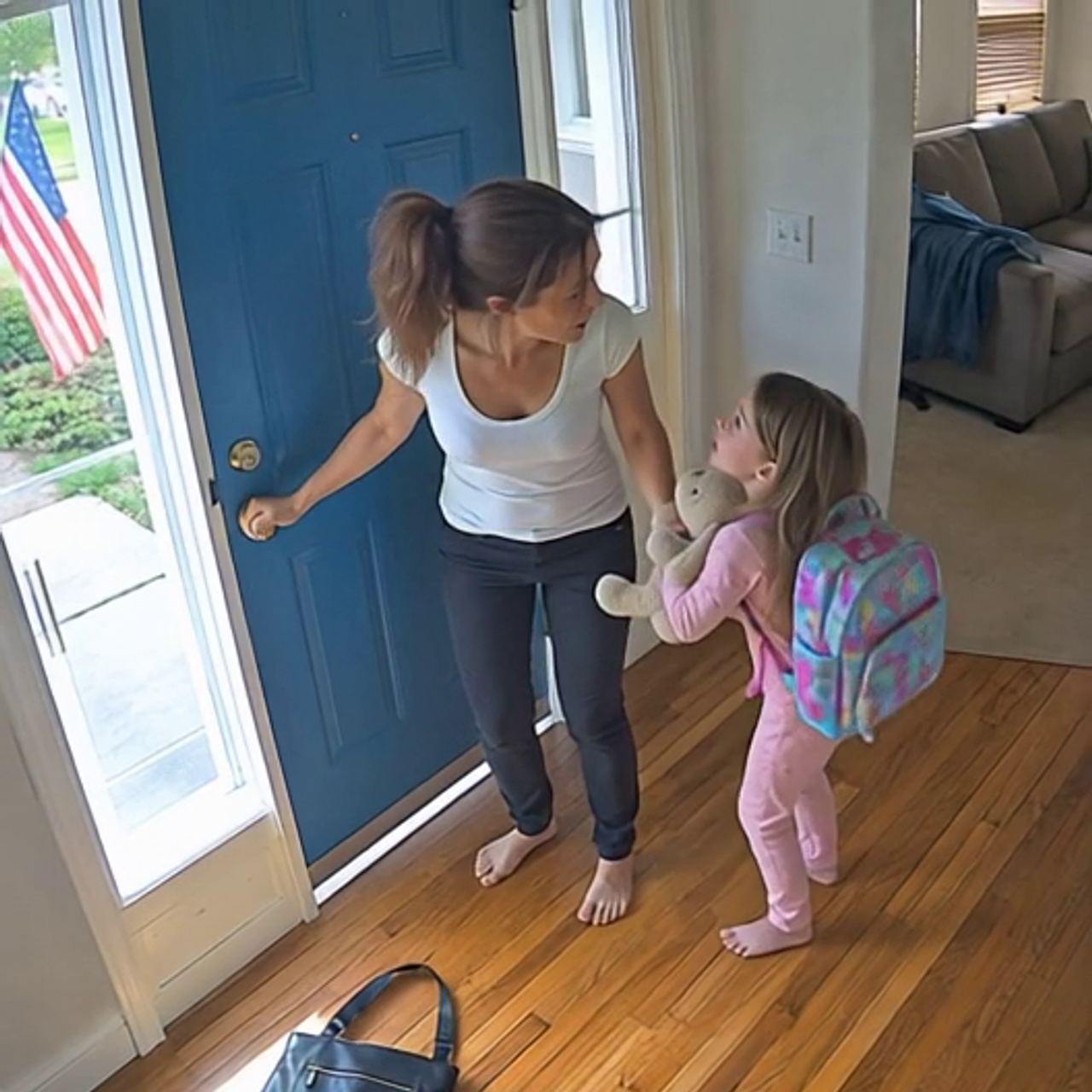 “My husband had just left for a business trip when my six-year-old daughter whispered, ‘Mommy...