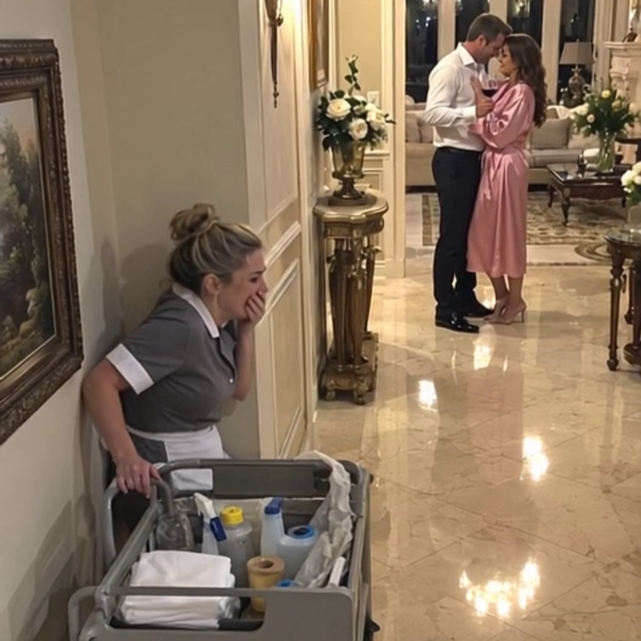 My maid begged me to disguise myself as a housekeeper to catch my husband cheating.