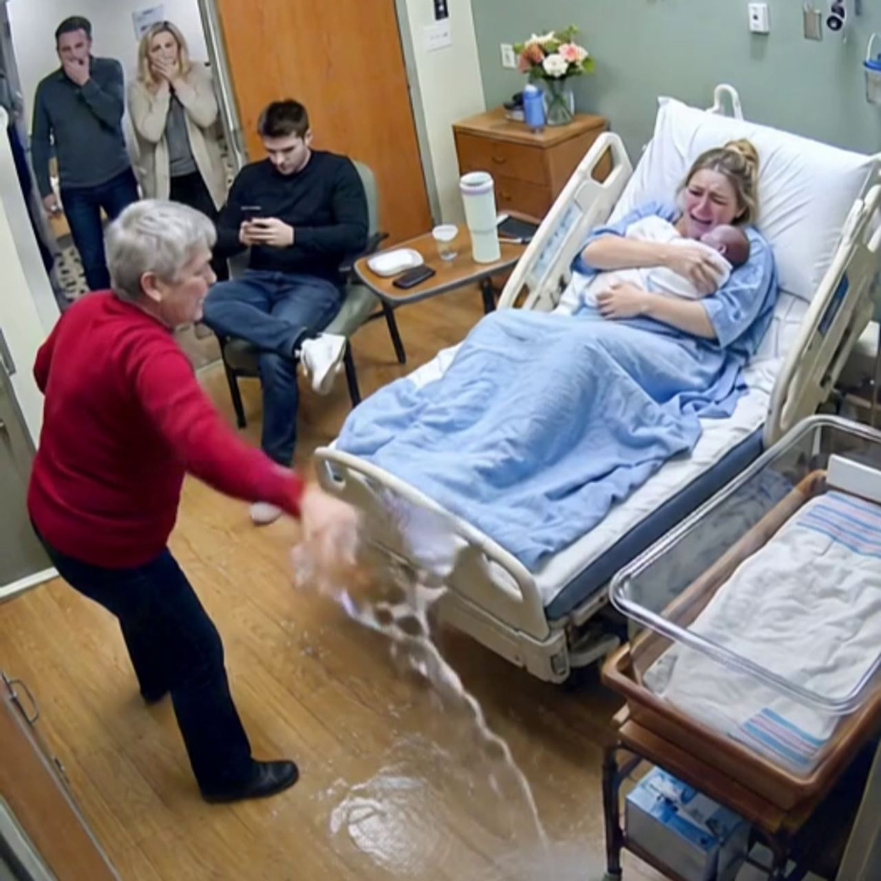 Right after I gave birth, my mother-in-law stormed in—demanding I give up the VIP room.