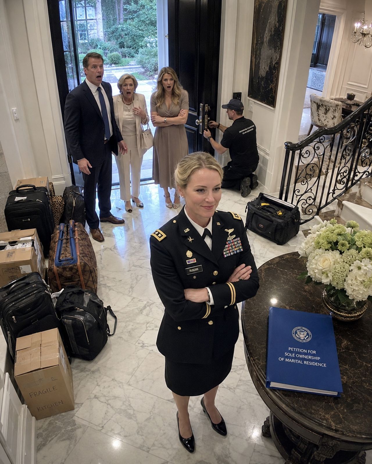 She Changed the Locks After Her Husband Dismissed Her Promotion