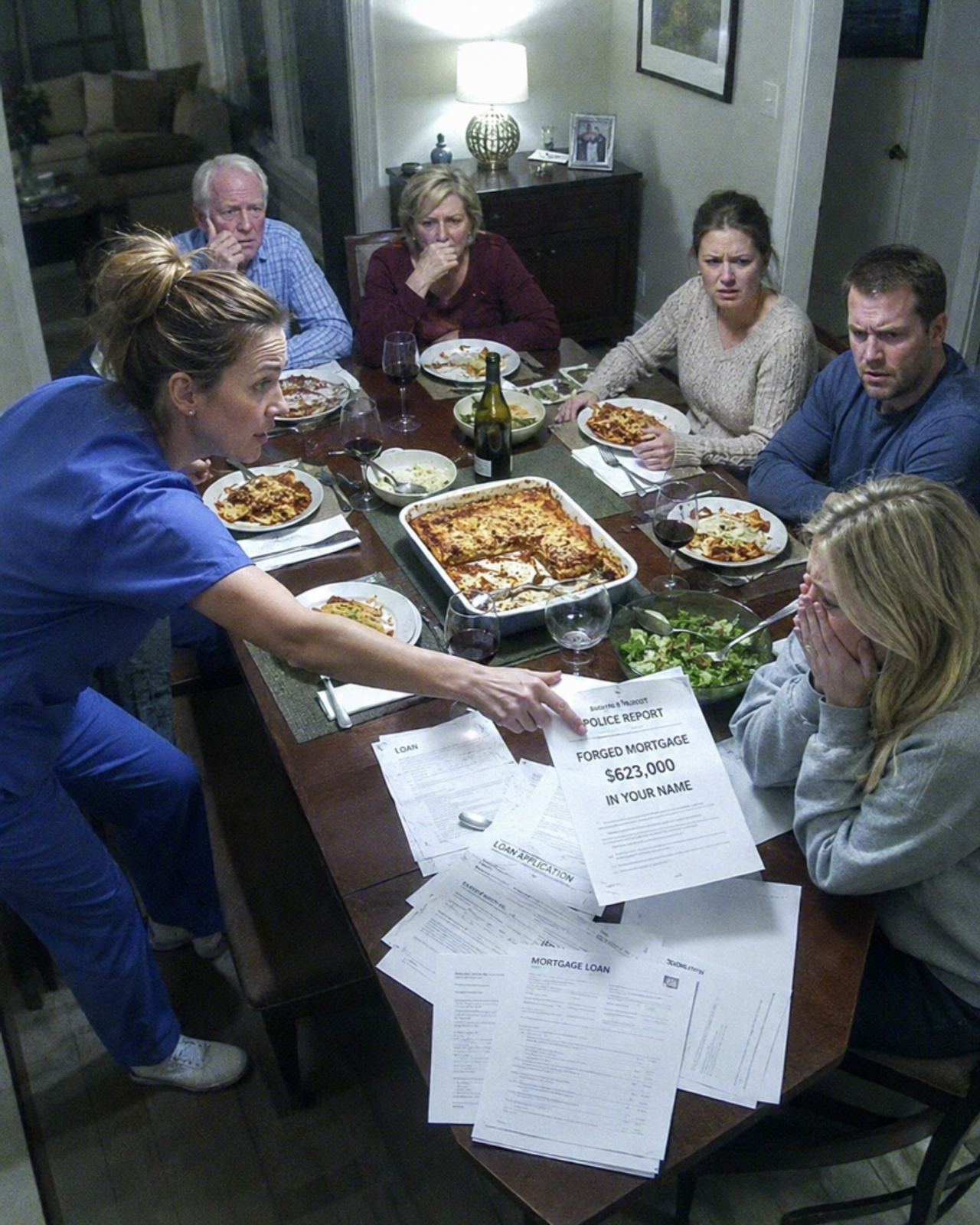 The bank called me during my hospital shift and said I was three months behind on a $623,000 mortgage. I told them they 
