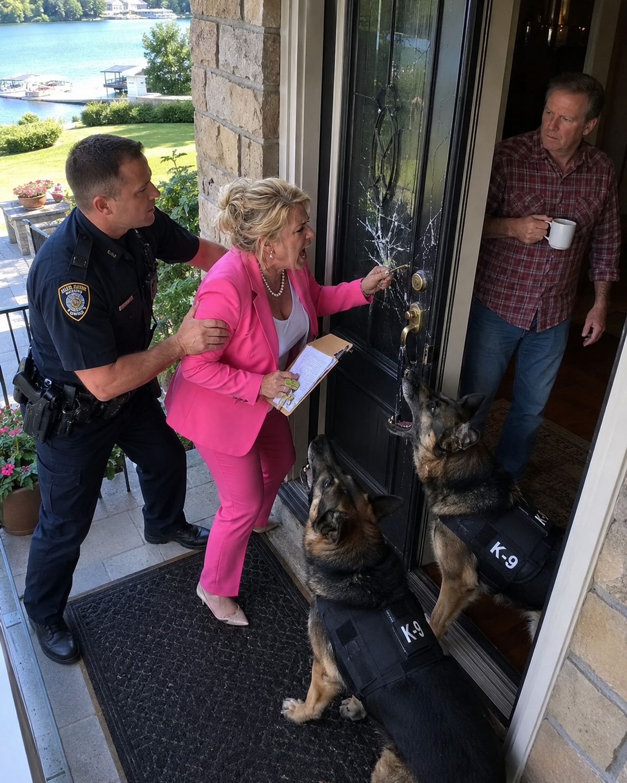 THE HOA PRESIDENT TRIED TO UNLOCK MY FRONT DOOR AT 3:00 A.M. WITH A “MASTER KEY,” THEN KICKED THE FRAME AND SAID SHE WOU
