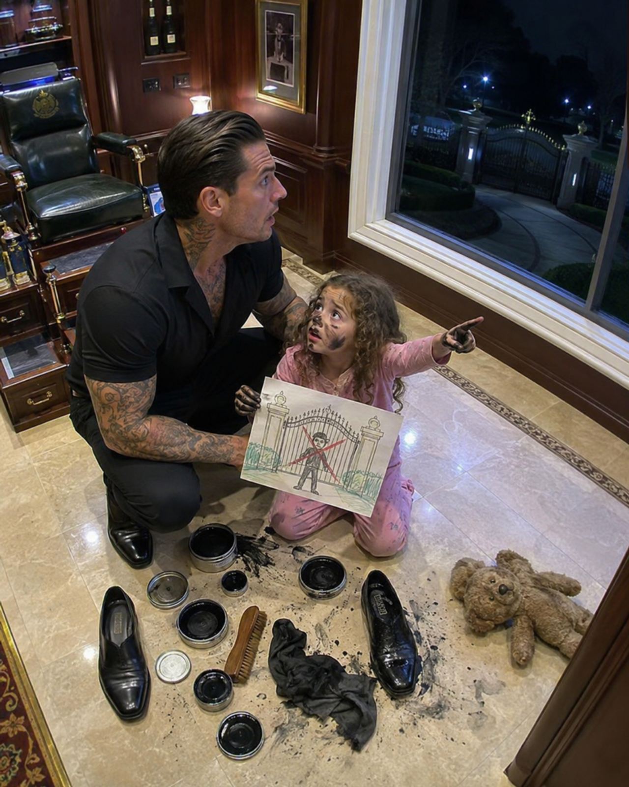 The little girl accidentally ruined a feared mafia boss’s expensive shoes—and everyone expected him to explode