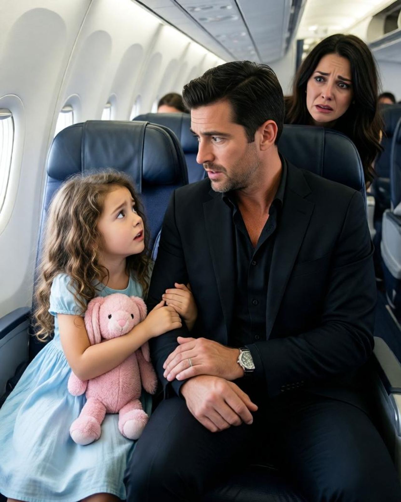 The most feared man in New York unknowingly spent an entire flight sitting beside the little girl he had been searching 