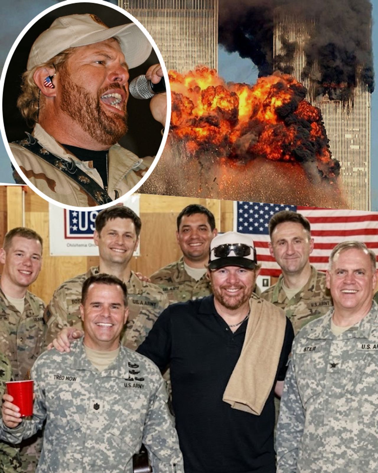 Following the aftermath of September 11, Toby Keith took his guitar far beyond arena stages to play directly for troops