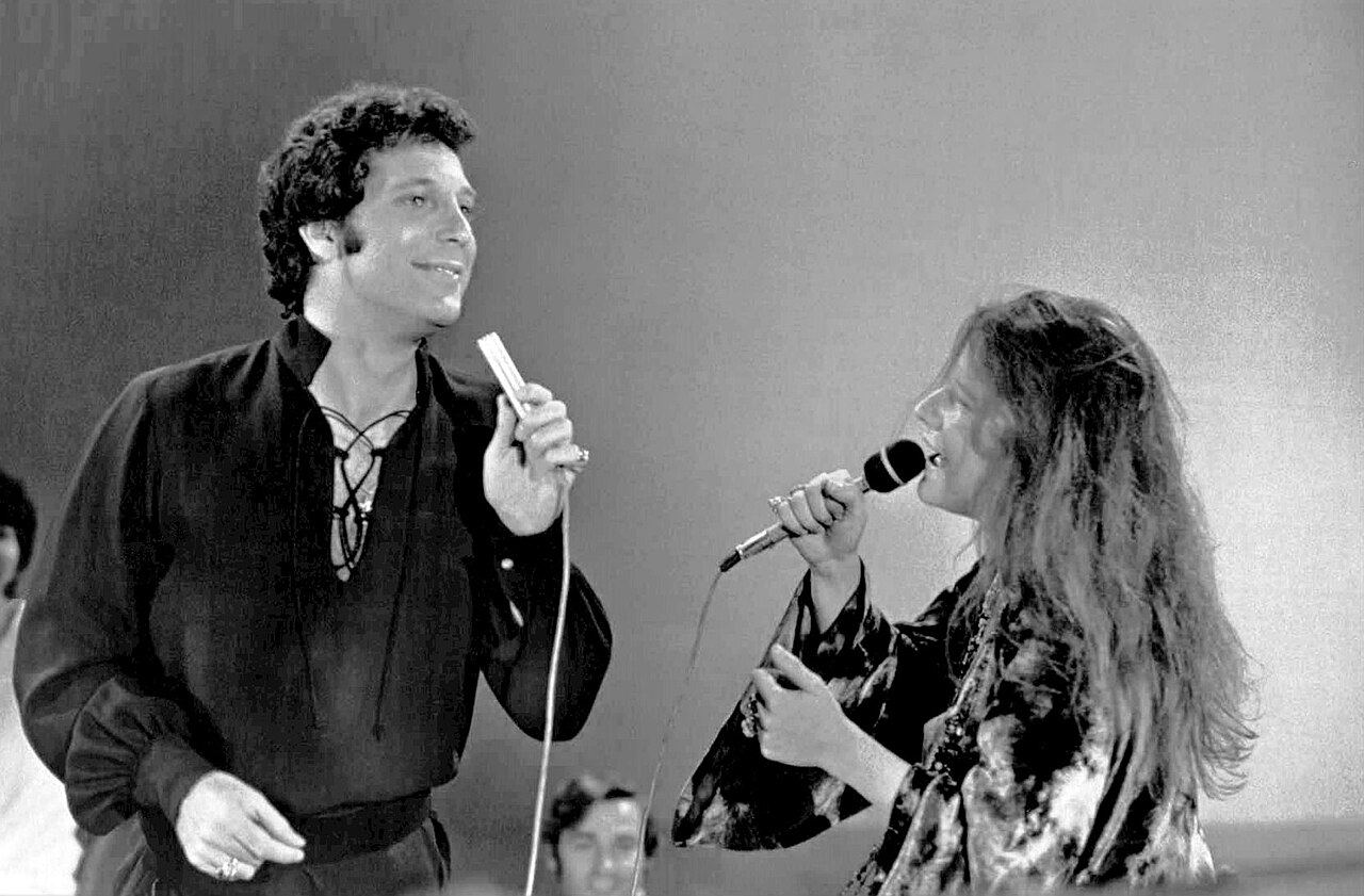 Janis Joplin Tom Jones 1969