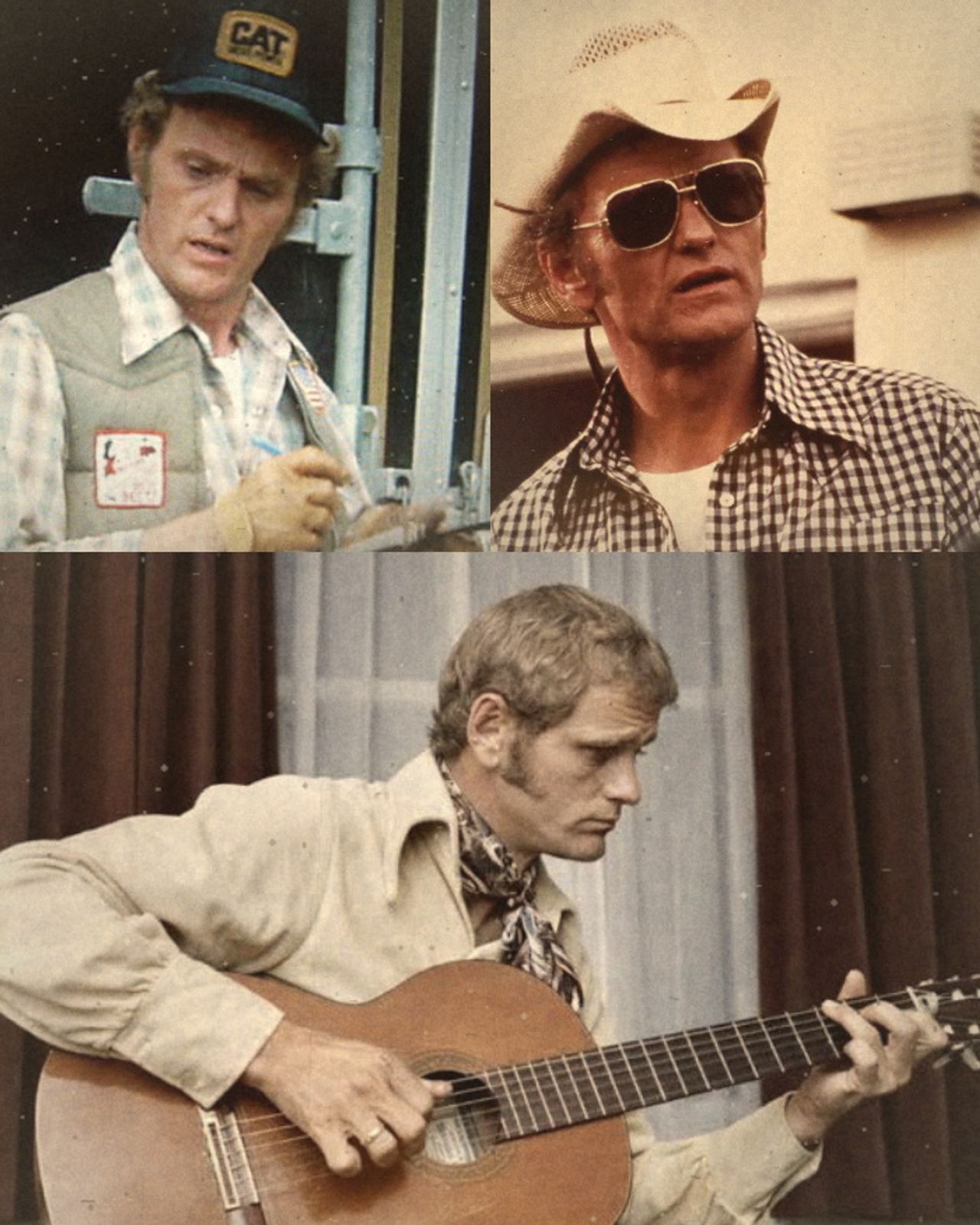 Jerry Reed served two years in the United States Army with an acoustic guitar resting against his military bunk.