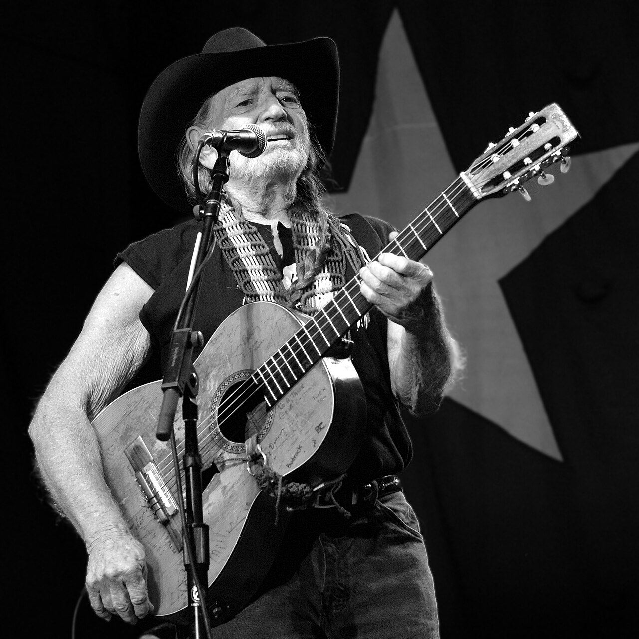 Willie Nelson in Redmond, Washington 2008